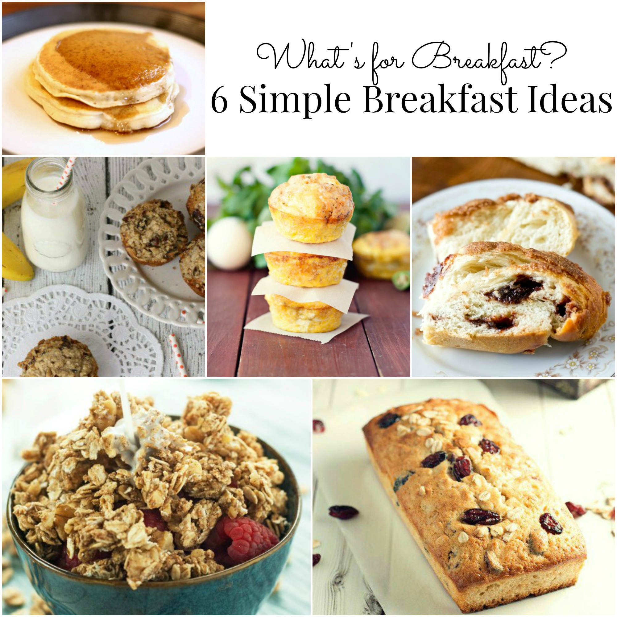 Simple Breakfast Foods - Food Ideas