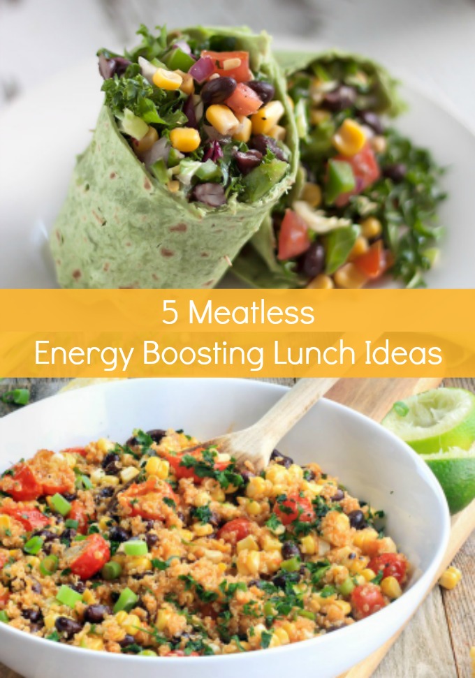 5 Meatless Energy Boosting Lunch Ideas - SoFabFood